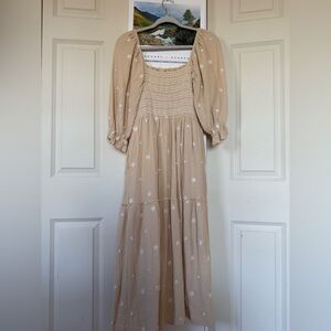 Dahlia Embroidered Dress